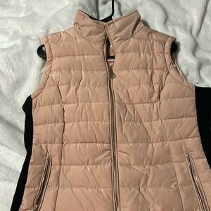 Calvin Klein Puffer Vest with rose gold accents